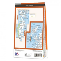 Ordnance Survey Explorer 1:25 000 Laminated - 453 - Benbecula & South Uist