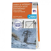 Ordnance Survey Explorer 1:25 000 Laminated - 452 - Barra & Vatersay