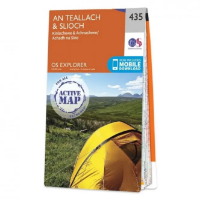 Ordnance Survey Explorer 1:25 000 Laminated - 435 - An Teallach & Slioch