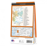 Ordnance Survey Explorer 1:25 000 Laminated - 414 - Glen Shiel & Kintail Forest