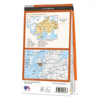 Ordnance Survey Explorer 1:25 000 Laminated - 411 - Skye - Cuillin Hills
