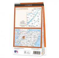 Ordnance Survey Explorer 1:25 000 Laminated - 400 - Loch Lochry & Glen Roy