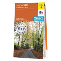 Ordnance Survey Explorer Outdoor Leisure 1:25 000 - OL8 - Chichester