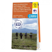 Ordnance Survey Explorer Outdoor Leisure 1:25 000 - OL13 - Brecon Beacons National Park - Eastern Area