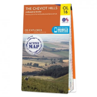 Ordnance Survey Explorer Outdoor Leisure 1:25 000 - OL16 - The Cheviot Hills