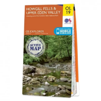 Ordnance Survey Explorer Outdoor Leisure 1:25 000 - OL19 - Howgill Fells & Upper Eden Valley