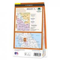 Ordnance Survey Explorer Outdoor Leisure 1:25 000 - OL19 - Howgill Fells & Upper Eden Valley