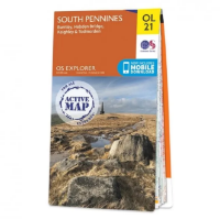 Ordnance Survey Explorer Outdoor Leisure 1:25 000 - OL21 - South Pennines