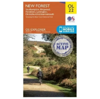 Ordnance Survey Explorer Outdoor Leisure 1:25 000 - OL22 - New Forest