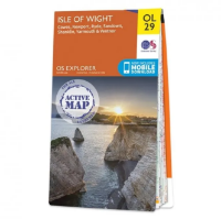 Ordnance Survey Explorer Outdoor Leisure 1:25 000 - OL29 - Isle of Wight