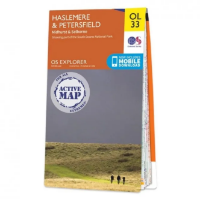 Ordnance Survey Explorer Outdoor Leisure 1:25 000 - OL33 - Haslemere & Petersfield
