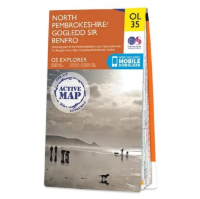 Ordnance Survey Explorer Outdoor Leisure 1:25 000 - OL35 - North Pembrokeshire