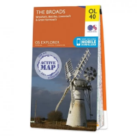 Ordnance Survey Explorer Outdoor Leisure 1:25 000 - OL40 - The Broads