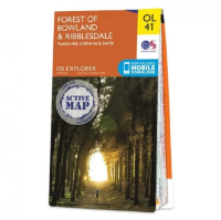 Ordnance Survey Explorer Outdoor Leisure 1:25 000 - OL41 - Forest of Bowland & Ribblesdale