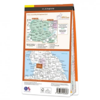 Ordnance Survey Explorer Outdoor Leisure 1:25 000 - OL41 - Forest of Bowland & Ribblesdale