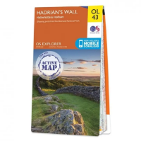 Ordnance Survey Explorer Outdoor Leisure 1:25 000 - OL43 - Hadrian's Wall