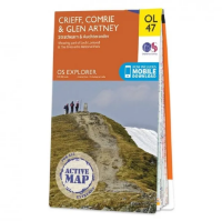 Ordnance Survey Explorer Outdoor Leisure 1:25 000 - OL47 - Crieff, Comrice & Glen Artney