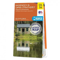 Ordnance Survey Explorer Outdoor Leisure 1:25 000 - OL56 - Badenoch & Upper Strathspey