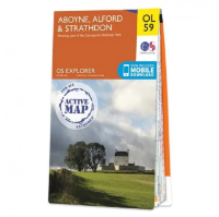 Ordnance Survey Explorer Outdoor Leisure 1:25 000 - OL59 - Aboyne, Alford & Strathdon