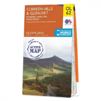Ordnance Survey Explorer Outdoor Leisure 1:25 000 - OL62 - Coreen Hills & Glenlivet