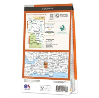 Ordnance Survey Explorer 1:25 000 Laminated