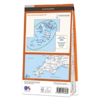 Ordnance Survey Explorer 1:25 000 Laminated - 101 - Isles of Scilly