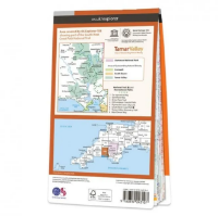 Ordnance Survey Explorer 1:25 000 Laminated - 108 - Lower Tamar Valley & Plymouth