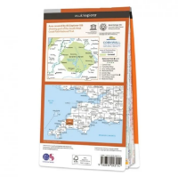 Ordnance Survey Explorer 1:25 000 Laminated - 109 - Bodmin Moor