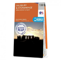 Ordnance Survey Explorer 1:25 000 Laminated - 130 - Salisbury & Stonehenge