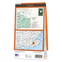 Ordnance Survey Explorer 1:25 000 Laminated - 136 - The Weald Royal Tunbridge Wells