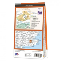 Ordnance Survey Explorer 1:25 000 Laminated - 147 - Sevenoaks & Tonb