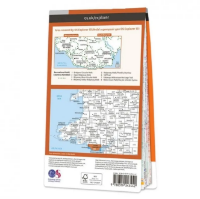 Ordnance Survey Explorer 1:25 000 Laminated - 151 - Cardiff & Bridgend