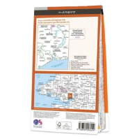 Ordnance Survey Explorer 1:25 000 Laminated - 152 - Newport & Pontypool