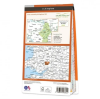 Ordnance Survey Explorer 1:25 000 Laminated - 189 - Hereford & Ross-on-Wye