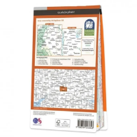 Ordnance Survey Explorer 1:25 000 Laminated - 191 - Banbury, Bicester & Chipping Norton