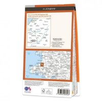 Ordnance Survey Explorer 1:25 000 Laminated - 199 - Lampeter