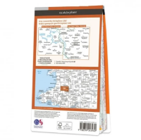 Ordnance Survey Explorer 1:25 000 Laminated - 200 - Llandrindod Wells & Elan Valley