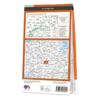 Ordnance Survey Explorer 1:25 000 Laminated - 206 - Edge Hill and Fanny Compton 