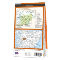 Ordnance Survey Explorer 1:25 000 Laminated - 392 - Ben Nevis & Fort William