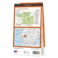 Ordnance Survey Explorer 1:25 000 Laminated - 384 - Glen Coe & Glen Etive