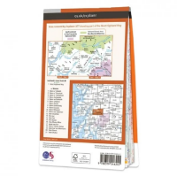 Ordnance Survey Explorer 1:25 000 Laminated - 377 - Ben Cruachan & Loch Etive