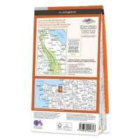 Ordnance Survey Explorer 1:25 000 Laminated - 265 - Clwydian Range