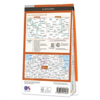 Ordnance Survey Explorer 1:25 000 Laminated - 259 - Derby