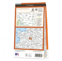 Ordnance Survey Explorer 1:25 000 Laminated - 242 - Telford Ironbridge & Wrekin