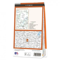 Ordnance Survey Explorer 1:25 000 Laminated - 221 - Coventry & Warwick