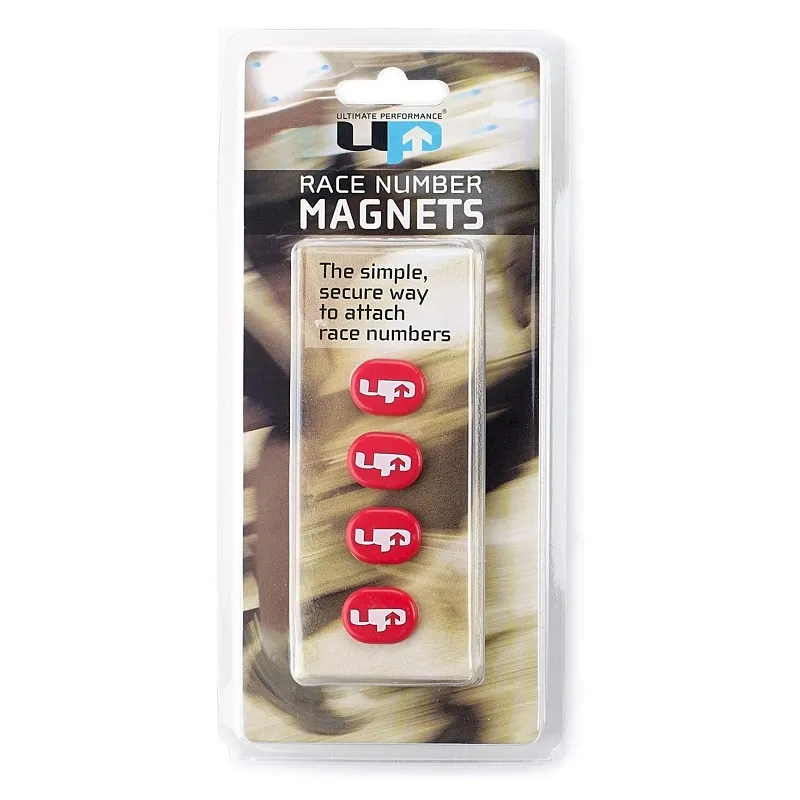 Ultimate Performance Race Number Magnets in Red