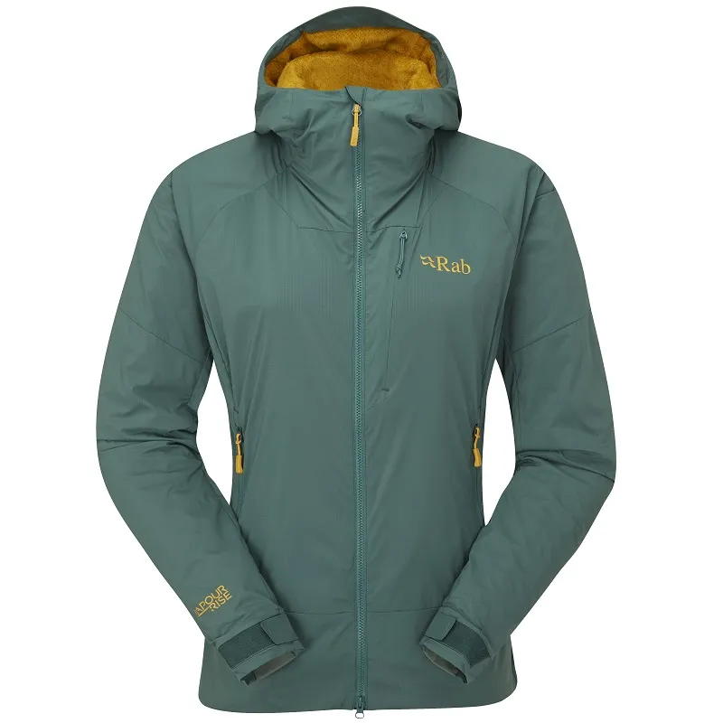 Rab Women's VR Summit Jacket in Green Slate