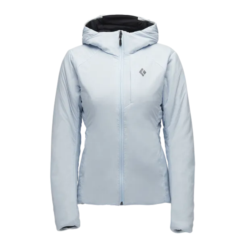 Black Diamond Women's First Light Stretch Hoody in Belay Blue