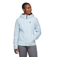 Black Diamond Women's First Light Stretch Hoody in Belay Blue
