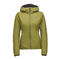 Black Diamond Women's First Light Stretch Hoody in Crag Green